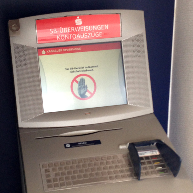 Sparkasse ATM Update July 2015